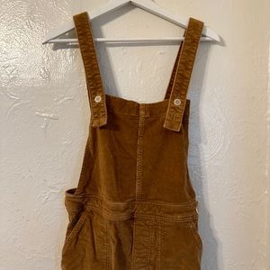 Patagonia Corduroy Overalls, Caramel Brown - Women's Size 0
